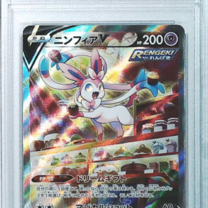 2021 pokemon japanese sword & shield eevee heroes 083 fasylveon v psa10