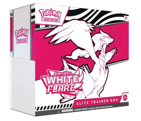 pokemon tcg 美版 scarlet & violet sv10.5「white flare」elite trainer box